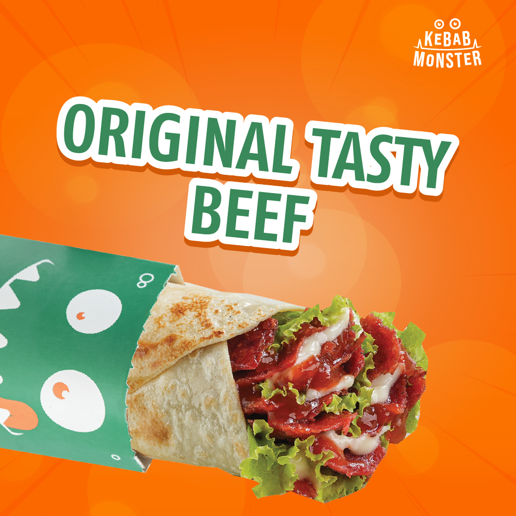 Kebab Monster Original Tasty Beef
